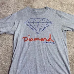 Grey Diamond T Shirt